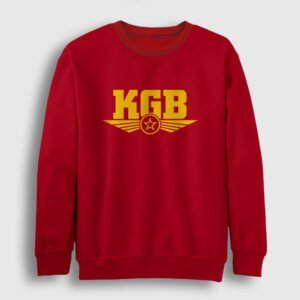 KGB Sweatshirt kırmızı