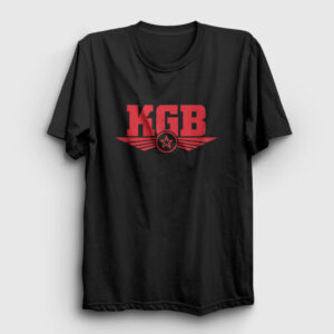 KGB Tişört siyah