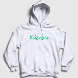 Kırşehir Kapşonlu Sweatshirt beyaz