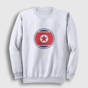 Kuzey Kore Sweatshirt beyaz