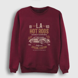 La Hot Rods Sweatshirt bordo
