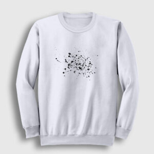 Leke Sweatshirt beyaz