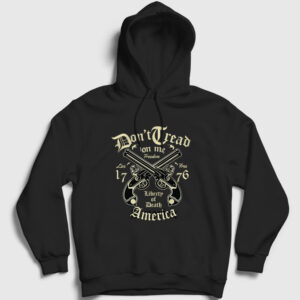 Liberty Of Death Kapşonlu Sweatshirt siyah