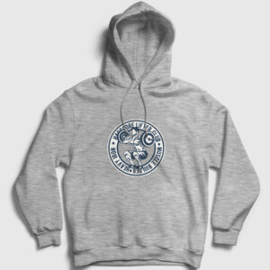 Lifter Kapşonlu Sweatshirt gri kırçıllı