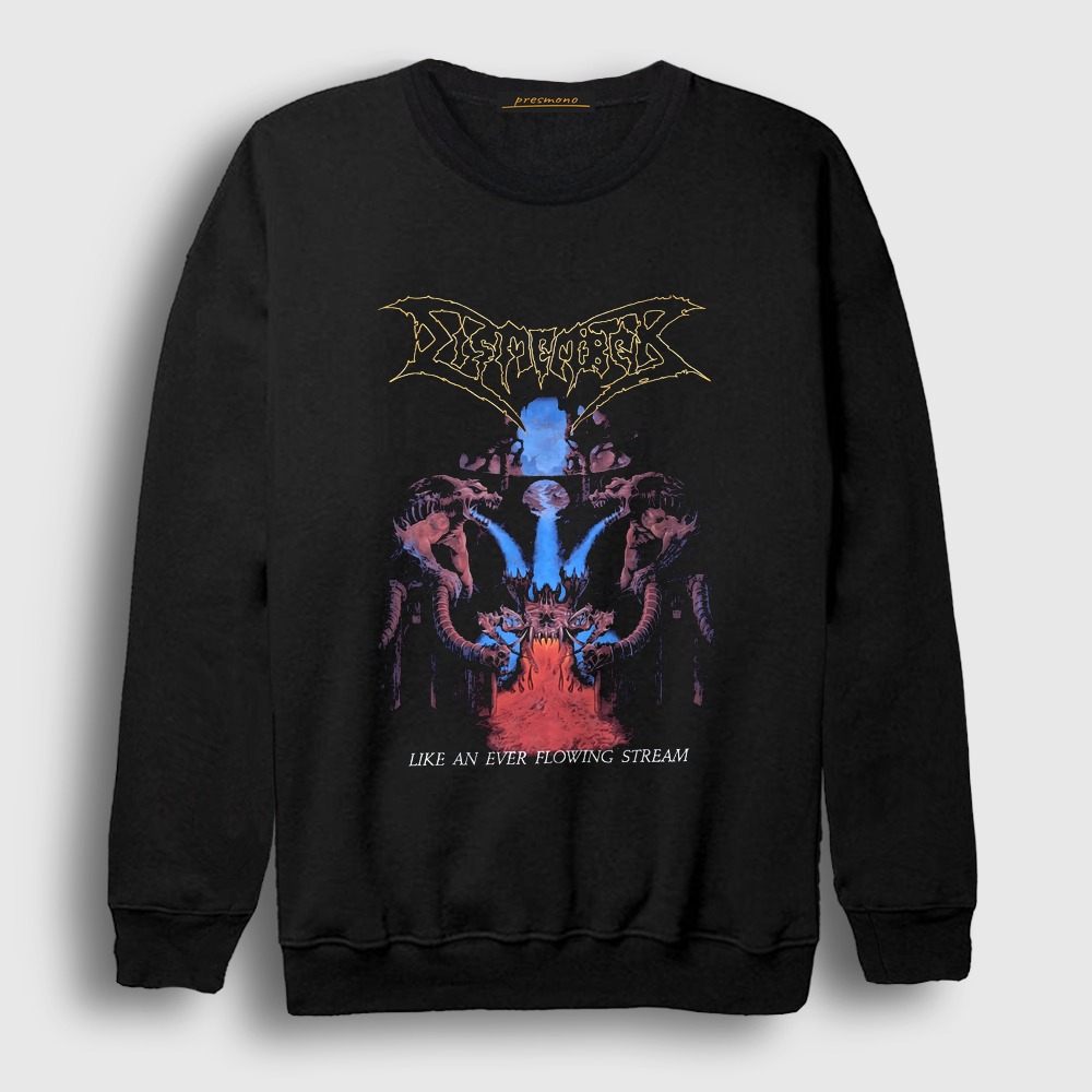 Like An Ever Flowing Stream Dismember Sweatshirt Siyah