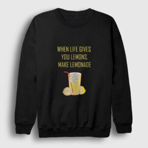 Limonata Sweatshirt siyah