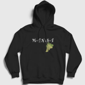 Manisa Kapşonlu Sweatshirt siyah
