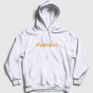Mardin Kapşonlu Sweatshirt beyaz