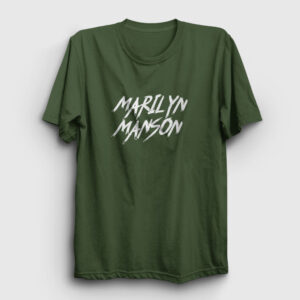 Marilyn Manson Tişört haki