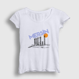 Mersin Kadın Tişört beyaz