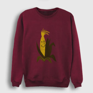 Mısır Koçanı Sweatshirt bordo