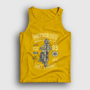 Motocross Dirt Racing Atlet sarı