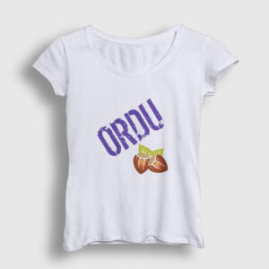 Ordu Kadın Tişört beyaz