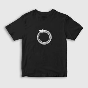 Ouroboros Çocuk Tişört siyah