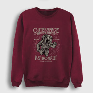 Outerspace Sweatshirt bordo