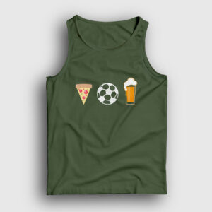 Pizza Futbol Bira Atlet haki