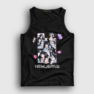 Poster Get Up K-Pop Newjeans Atlet Siyah
