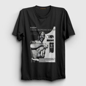 Rakim Rap Tişört Siyah