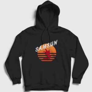 Samsun Kapşonlu Sweatshirt siyah