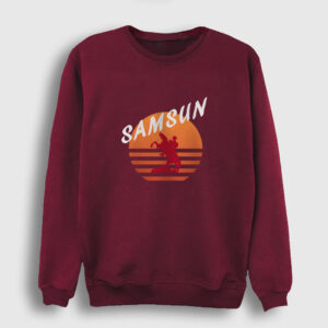 Samsun Sweatshirt bordo