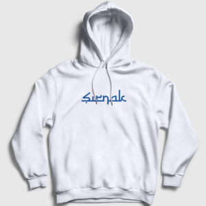 Şırnak Kapşonlu Sweatshirt beyaz
