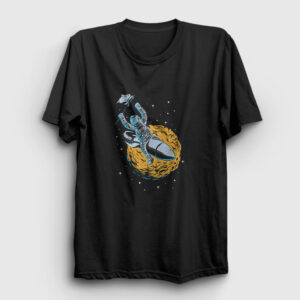 Space Rider Tişört siyah