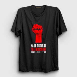 Stage Fighters Rage Against The Machine Tişört Siyah
