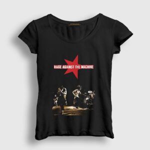 Stage Rock Rage Against The Machine Kadın Tişört Siyah