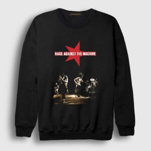 Stage Rock Rage Against The Machine Sweatshirt Siyah