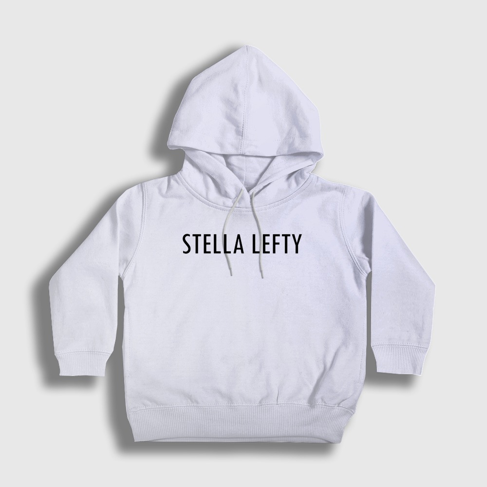Stella Lefty Çocuk Kapşonlu Sweatshirt Beyaz