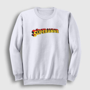 Süperanne Sweatshirt beyaz