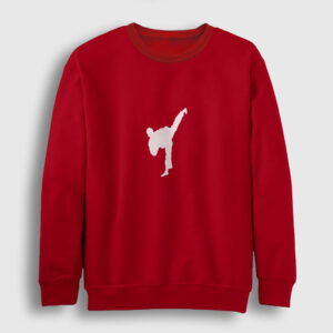 Taekwondo Sweatshirt kırmızı