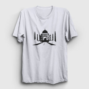 Taj Mahal Tişört beyaz