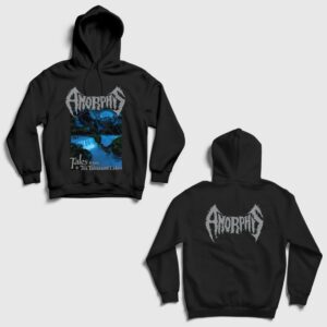 Tales From The Thousand Lakes Metal Amorphis Sırt Baskılı Kapşonlu Sweatshirt Siyah
