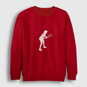 Tenişçi Sweatshirt kırmızı