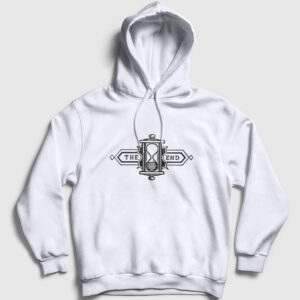 The End Kumsaati Kapşonlu Sweatshirt beyaz