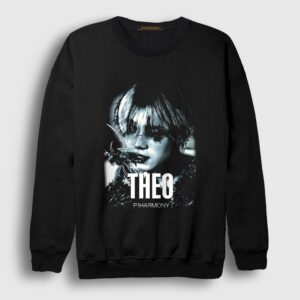 Theo K-Pop P1harmony Sweatshirt Siyah