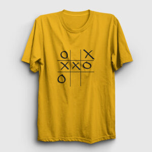 Tic Tac Toe Tişört sarı