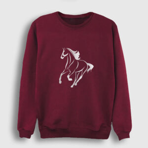 Tribal At Sweatshirt bordo