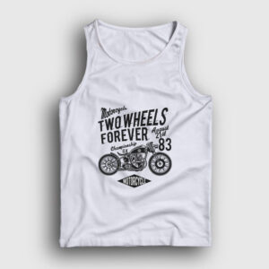 Two Wheels Forever Motor Atlet beyaz