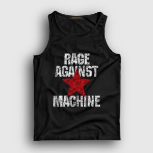 Vintage Rock Rage Against The Machine Atlet Siyah