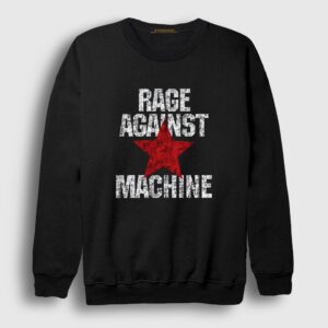 Vintage Rock Rage Against The Machine Sweatshirt Siyah