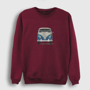 Volkswagen Type 2 Sweatshirt bordo