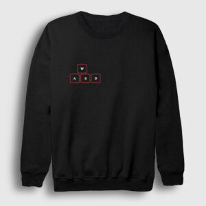 WASD Sweatshirt siyah