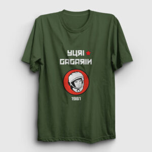 Yuri Gagarin Tişört haki
